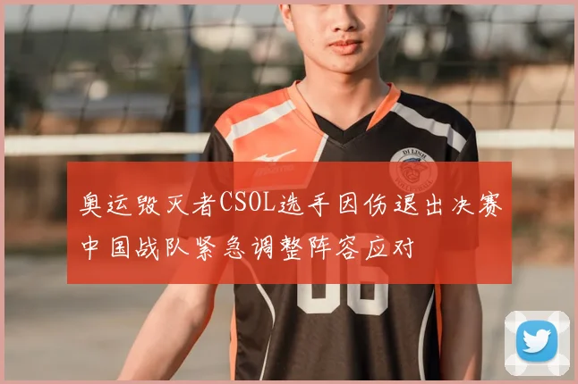 奥运毁灭者CSOL选手因伤退出决赛中国战队紧急调整阵容应对